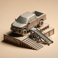 Automobile stairs