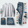 Autocollants pour vêtements