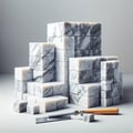 Blocs de  marbre