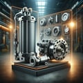 Components for hydraulic equipment