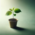 Jeunes plants de Prunier