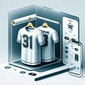 Tops with number (chest and back)