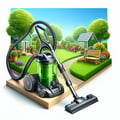 Garden vacuum cleaner