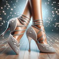 Footwear for ballroom dancing