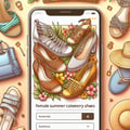 Female summer shoes