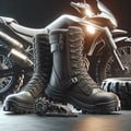 Footwear for motortransport