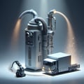 Devices of vacuum decontamination