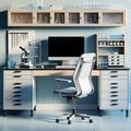 Desks for school laboratories