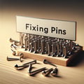 Fixing pins