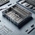 Trays of engineering networks