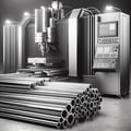 Equipment with CNC for cutting of pipes