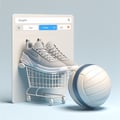 Sneakers for volleyball