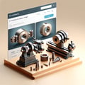 Components for lathes