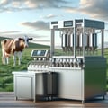 Stations for reception of milk