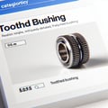 Toothed bushing