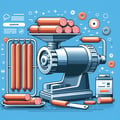 Equipment for the production of sausages
