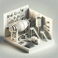 Concrete products manufacturing equipment