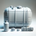Plastic expansion tank