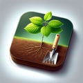 Filbert seedlings