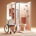 Sanitary facilities for the disabled