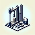 Industrial products testing stands and equipment