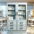 Cabinets for laboratories