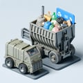 Waste compacting equipment
