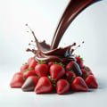 Fraises au chocolat