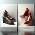 Wedge-heeled shoes