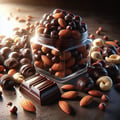 Noix en chocolat