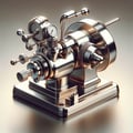 Polishing toggle machines