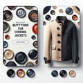 Boutons pour vestes de cuisine