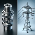 Accessoires pour lignes de transmission d'énergie aériennes et tours
