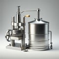 Equipment for the production of vegetable oil