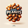 Glazed peanuts