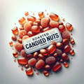 Roasted candied nut candies