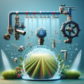 Irrigation and irrigation equipment
