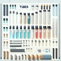 Tubes variuos