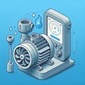 Spare parts for pumping stations