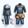 Service sector and trade apparel