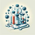 Reagent kits for diagnosis of viral infections