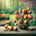 Bulbs of flowers