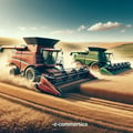 Moissonneuses pour l'agriculture