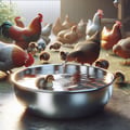 Drinking bowls for poultry