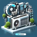Half-industrial air conditioners