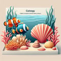 Marine animals, shellfish