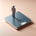 Person-weighing machine
