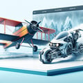 Snow planes and air cycles