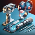 Binocular colposcopes