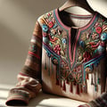 Tunics with embroidery